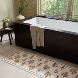 Chris Loves Julia x Loloi Clove Ivory / Wheat Bath Mat - Rug & Weave