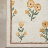 Chris Loves Julia x Loloi Clove Ivory / Wheat Bath Mat - Rug & Weave