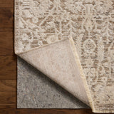 Loloi Clarisse Fog / Bone Rug RUGS - synthetic Loloi 18" x 18" sample