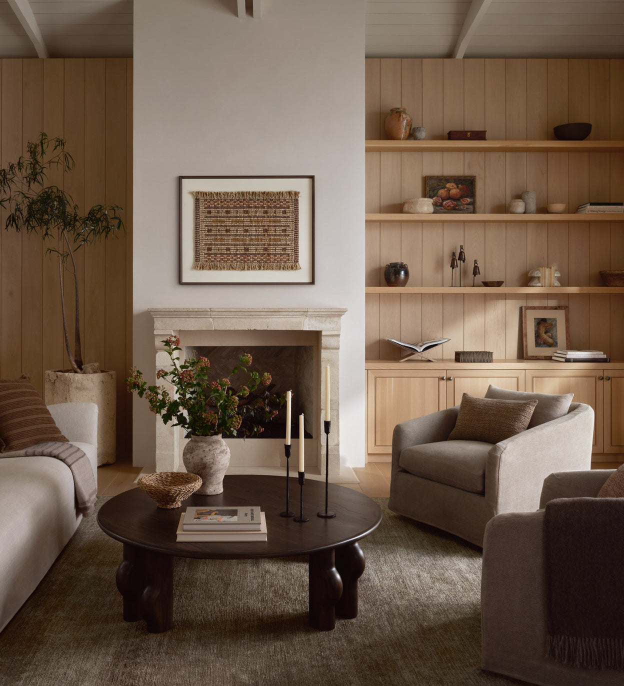 Amber Lewis x Loloi Cambria Ash / Bark Rug RUGS - jute Loloi