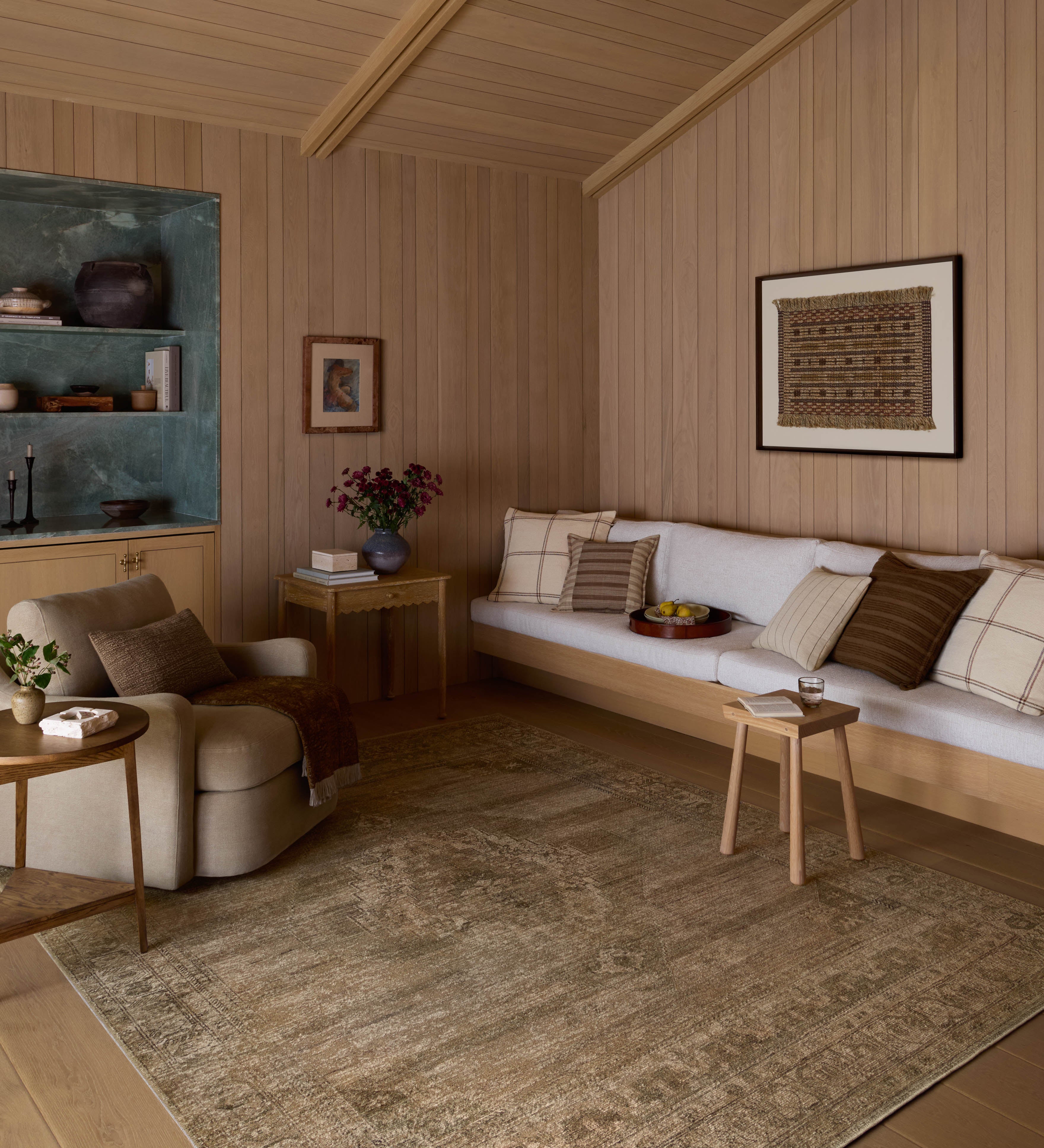 Amber Lewis x Loloi Cambria Taupe / Antique Bronze Rug RUGS - jute Loloi