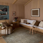 Amber Lewis x Loloi Cambria Aqua / Natural Rug RUGS - jute Loloi