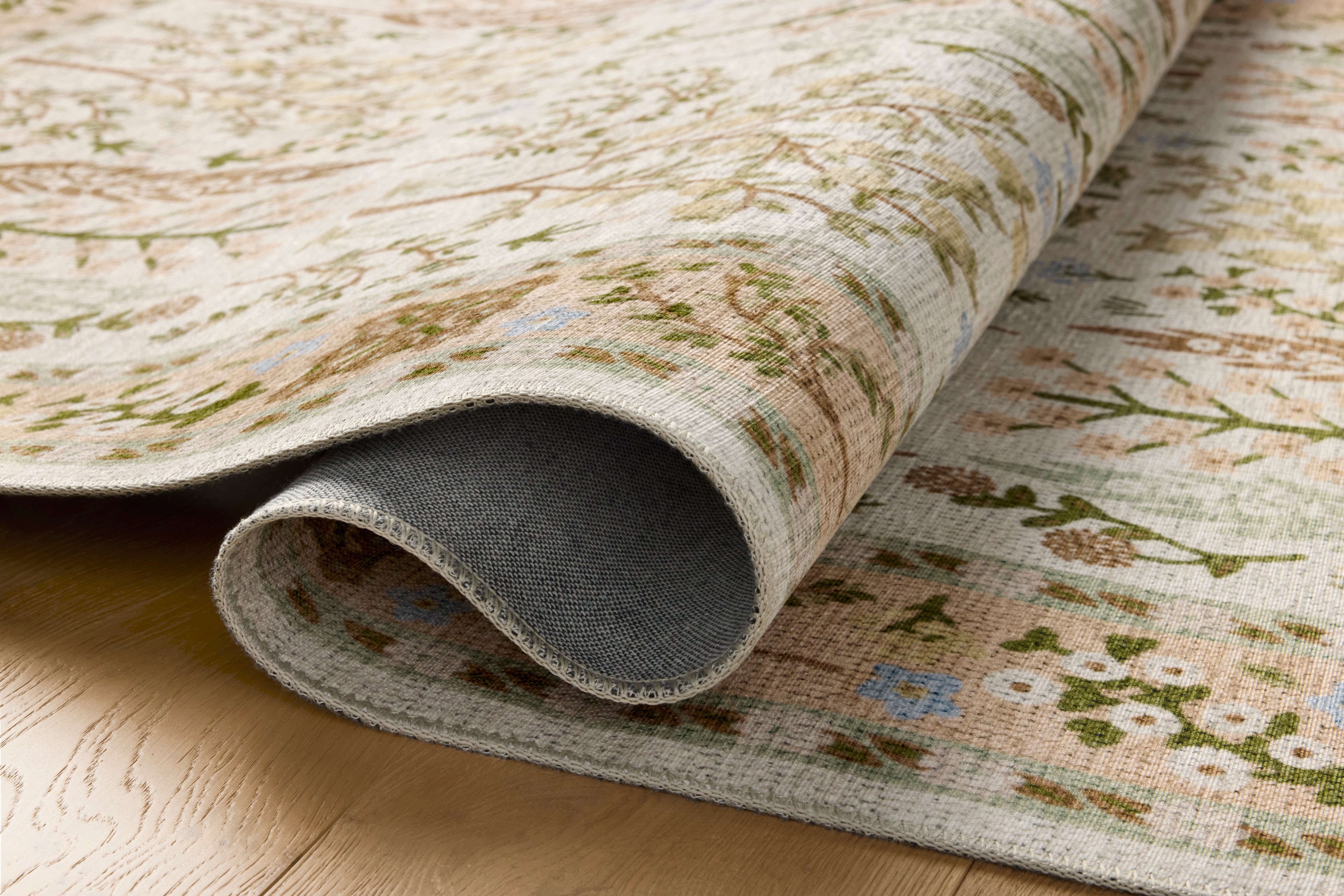 Rifle Paper Co. x Loloi Canopy Cream Rug RUGS-patterned Loloi