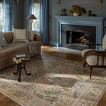 Rifle Paper Co. x Loloi Canopy Charcoal Rug RUGS-patterned Loloi