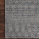 Loloi Cole Denim / Grey Rug RUGS - synthetic Loloi