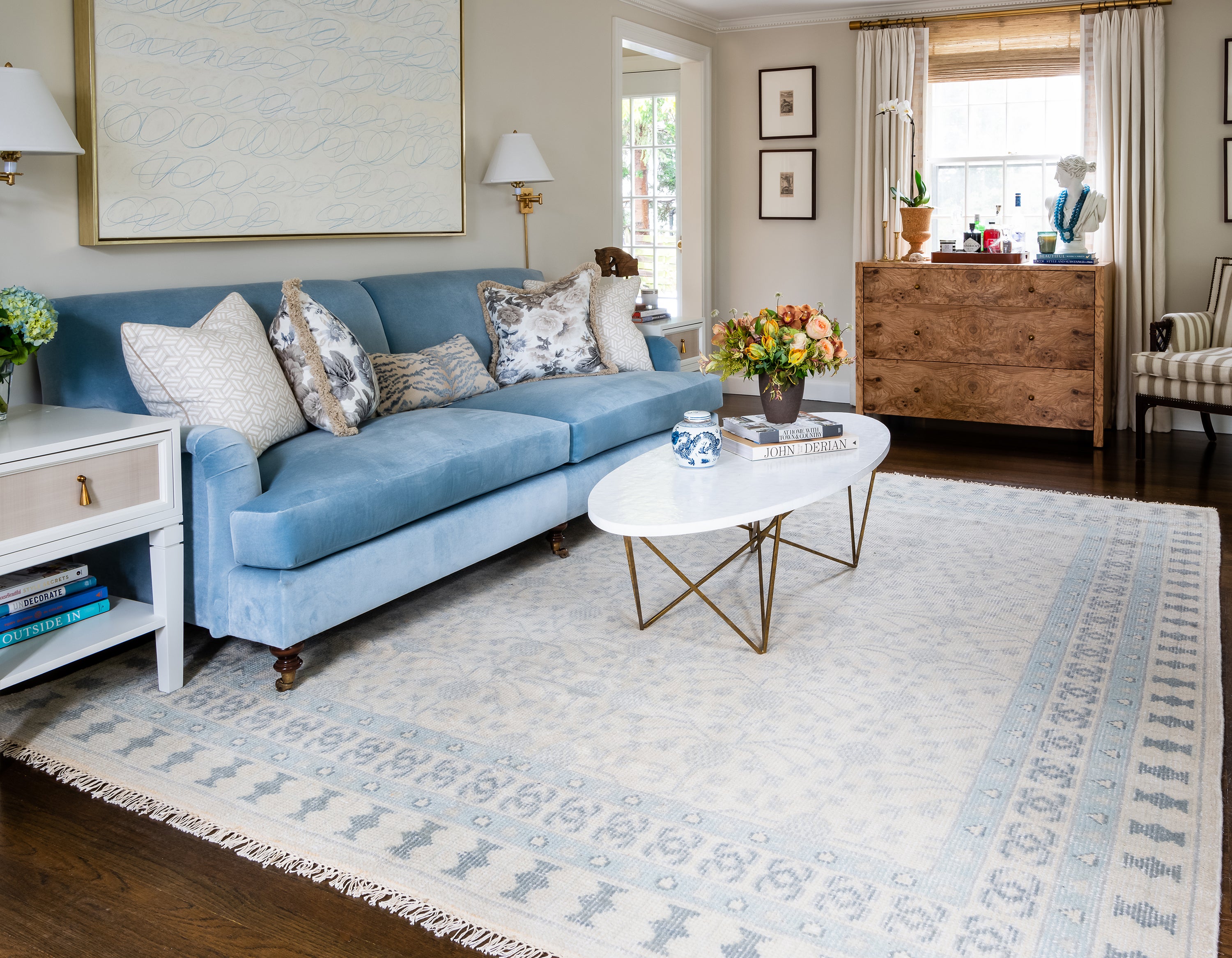 Concord Sudbury Hand Knotted Area Rug RUGS - wool Momeni