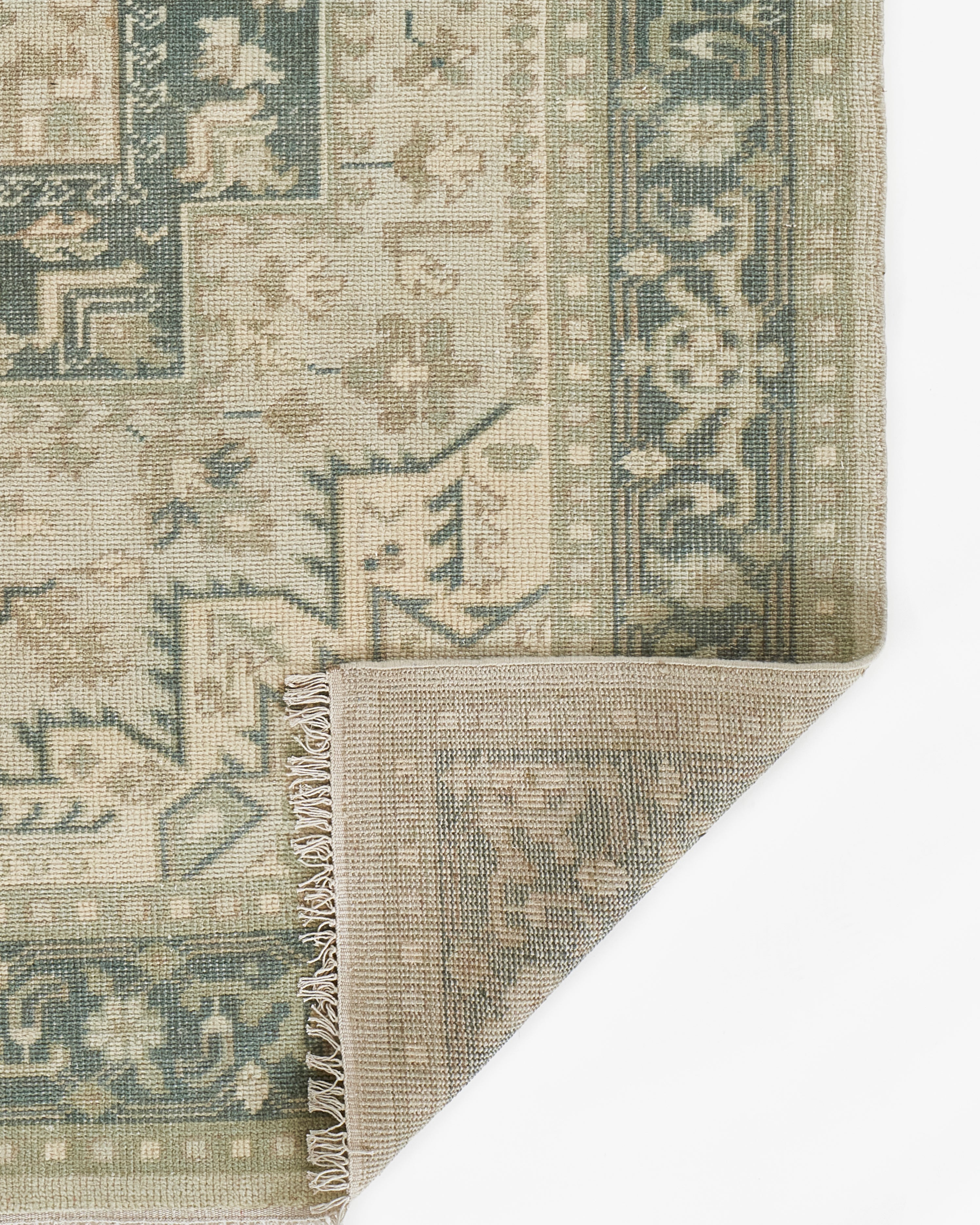 Concord Medallion Hand Knotted Area Rug RUGS - wool Momeni