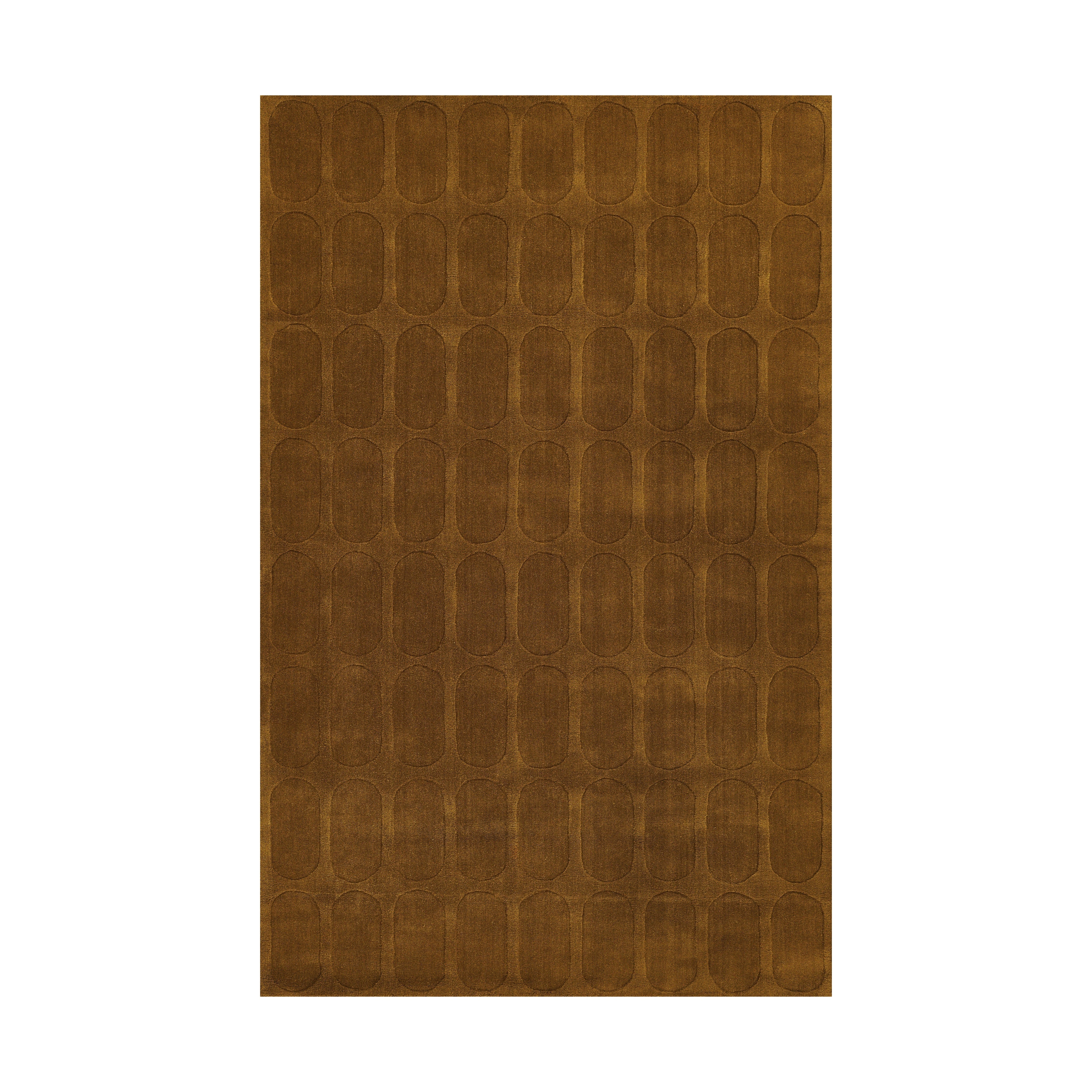 Contura Arcadia Hand Loomed Rug RUGS - wool Momeni Mustard 2' x 3'