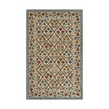 Cotswold Lattice Hand Tufted Rug RUGS - wool Momeni Blue / Multi 2' x 3'