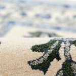 Cotswold Block Print Hand Tufted Rug RUGS - wool Momeni