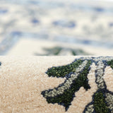 Cotswold Block Print Hand Tufted Rug RUGS - wool Momeni