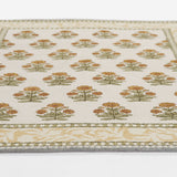 Cotswold Block Print Hand Tufted Rug RUGS - wool Momeni