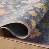 Rifle Paper Co. x Loloi Cotswolds Black Rug RUGS - synthetic Loloi