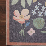 Rifle Paper Co. x Loloi Cotswolds Black Rug RUGS - synthetic Loloi