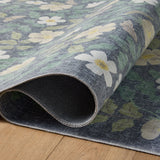 Rifle Paper Co. x Loloi Cotswolds Charcoal Rug RUGS - synthetic Loloi