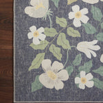 Rifle Paper Co. x Loloi Cotswolds Charcoal Rug RUGS - synthetic Loloi