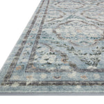 Rifle Paper Co. x Loloi Courtyard Chateau Blue Rug 3-patterned rugs Loloi