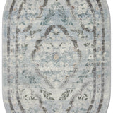 Rifle Paper Co. x Loloi Courtyard Chateau Blue Rug 3-patterned rugs Loloi