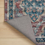 Rifle Paper Co. x Loloi Courtyard Chateau Red Rug 3-patterned rugs Loloi