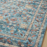 Rifle Paper Co. x Loloi Courtyard Eve Blue Rug 3-patterned rugs Loloi