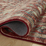 Rifle Paper Co. x Loloi Courtyard Crimson Oval Rug RUGS - synthetic Loloi