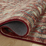 Rifle Paper Co. x Loloi Courtyard Crimson Oval Rug RUGS - synthetic Loloi