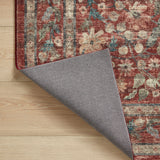 Rifle Paper Co. x Loloi Courtyard Crimson Rug RUGS - synthetic Loloi