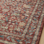 Rifle Paper Co. x Loloi Courtyard Crimson Oval Rug RUGS - synthetic Loloi