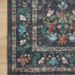 Rifle Paper Co. x Loloi Courtyard Seville Charcoal Rug 3-patterned rugs Loloi