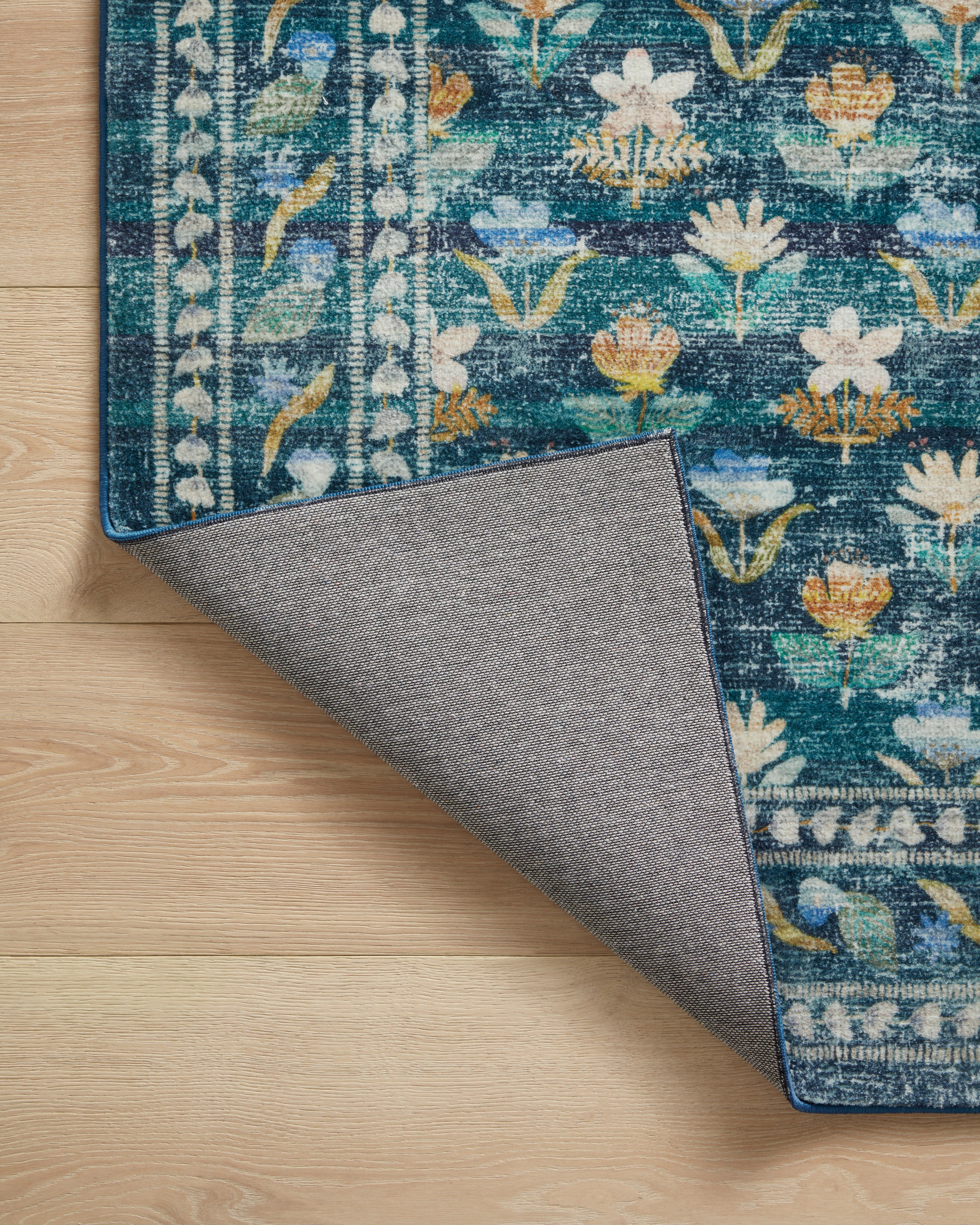 Rifle Paper Co. x Loloi Courtyard Emerald Rug RUGS - synthetic Loloi