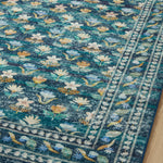 Rifle Paper Co. x Loloi Courtyard Emerald Oval Rug RUGS - synthetic Loloi
