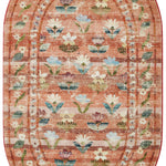 Rifle Paper Co. x Loloi Courtyard Hadley Terracotta Rug 3-patterned rugs Loloi