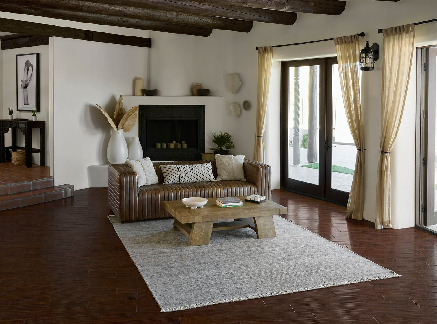 Cedar Grey Outdoor Rug 5-Rugs - indoor/outdoor Momeni