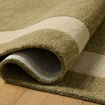 Leanne Ford x Loloi Craven Light Olive / Oatmeal Sample Rug RUGS - wool Loloi