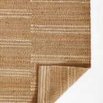Crescent Broken Stripe Hand Woven Jute Area Rug RUGS - jute Momeni