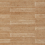 Crescent Broken Stripe Hand Woven Jute Area Rug RUGS - jute Momeni