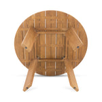Delta Round Outdoor Dining Table FURNITURE - outdoor dining table Moe's Furniture