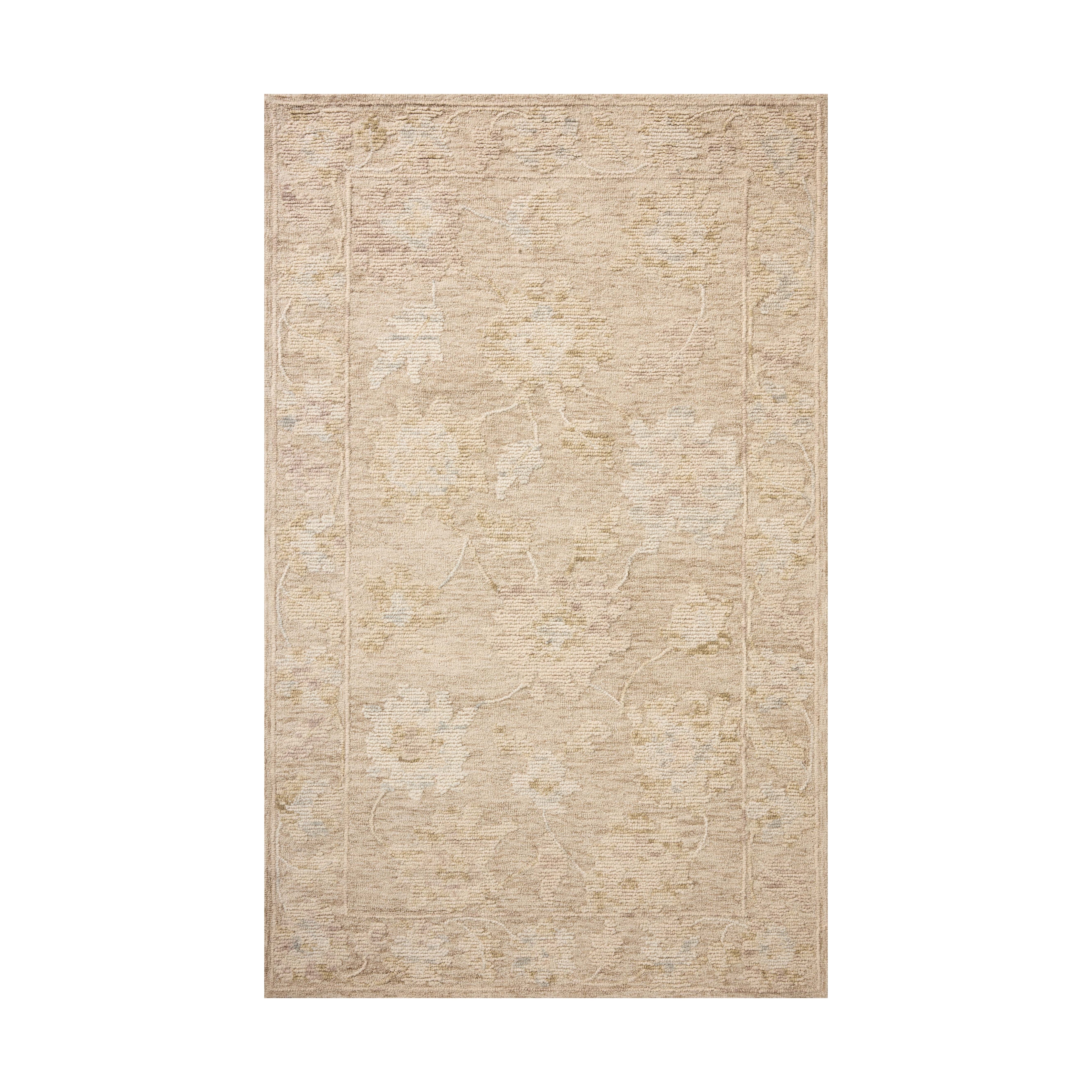 Loloi Cynthia Oatmeal / Multi Rug RUGS - wool Loloi 18" x 18" sample
