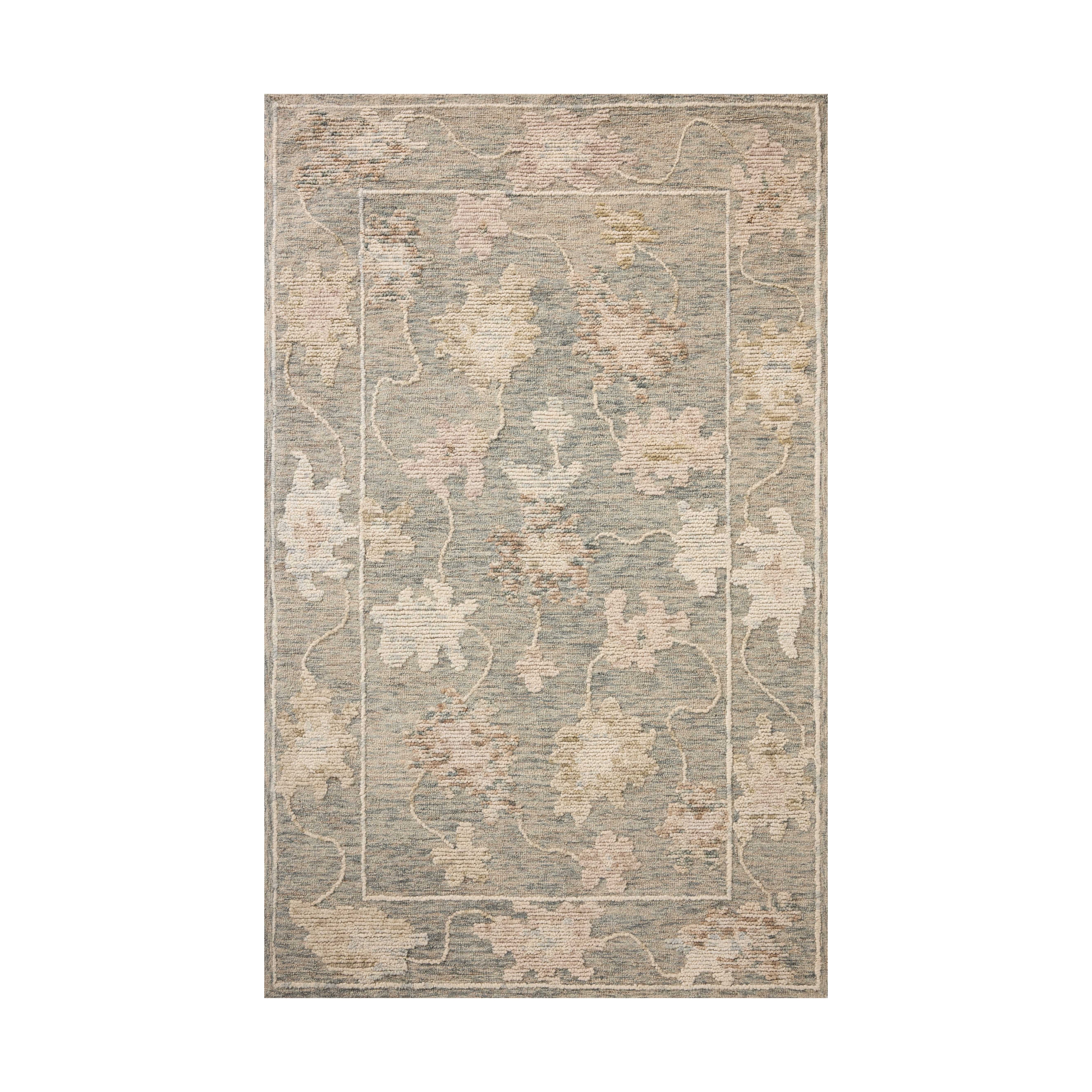 Loloi Cynthia Denim / Blue Rug RUGS - wool Loloi 18" x 18" sample