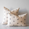 Double Sided Charcoal Dots Pillow Cover
