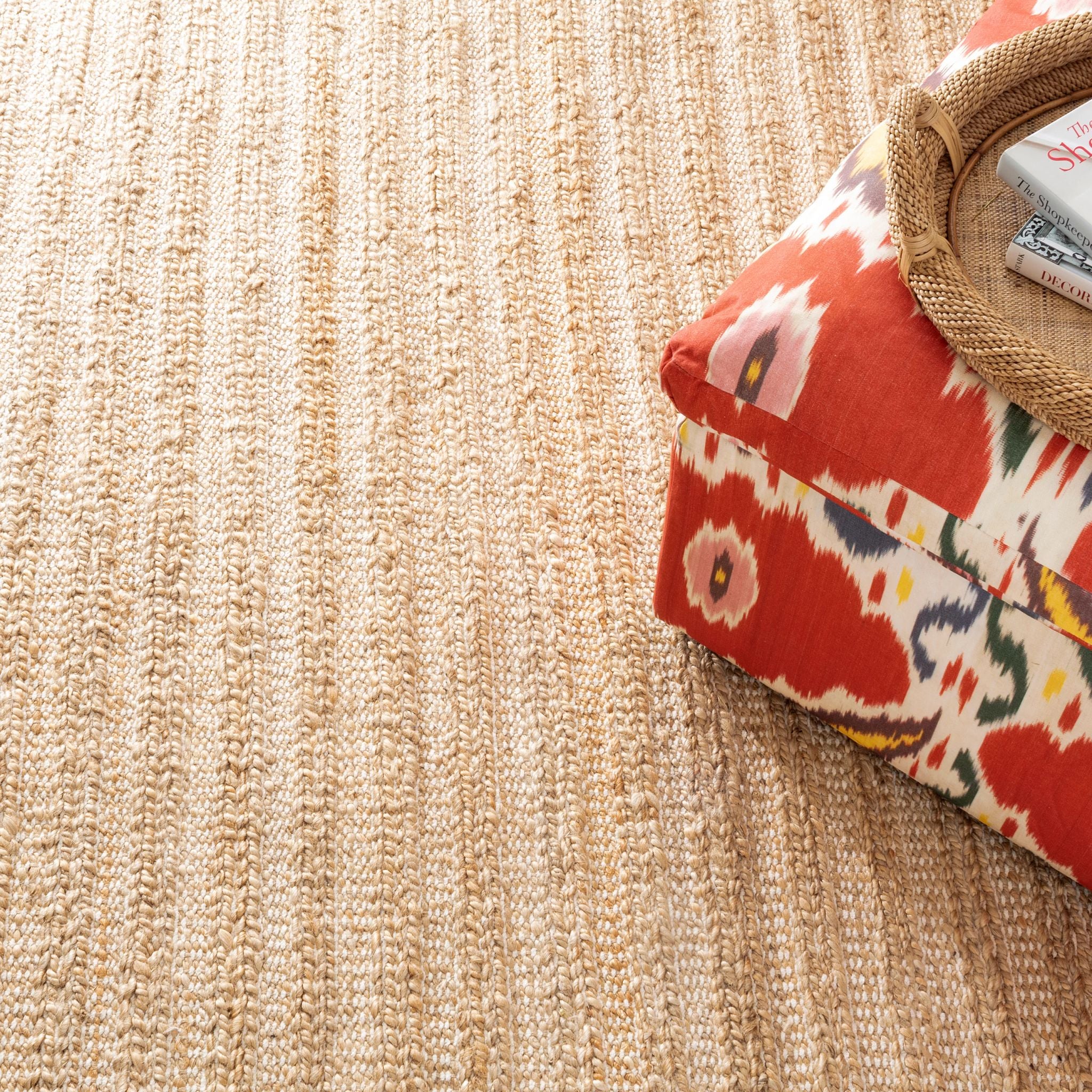 Simba Handwoven Jute Rug RUGS - jute Dash & Albert