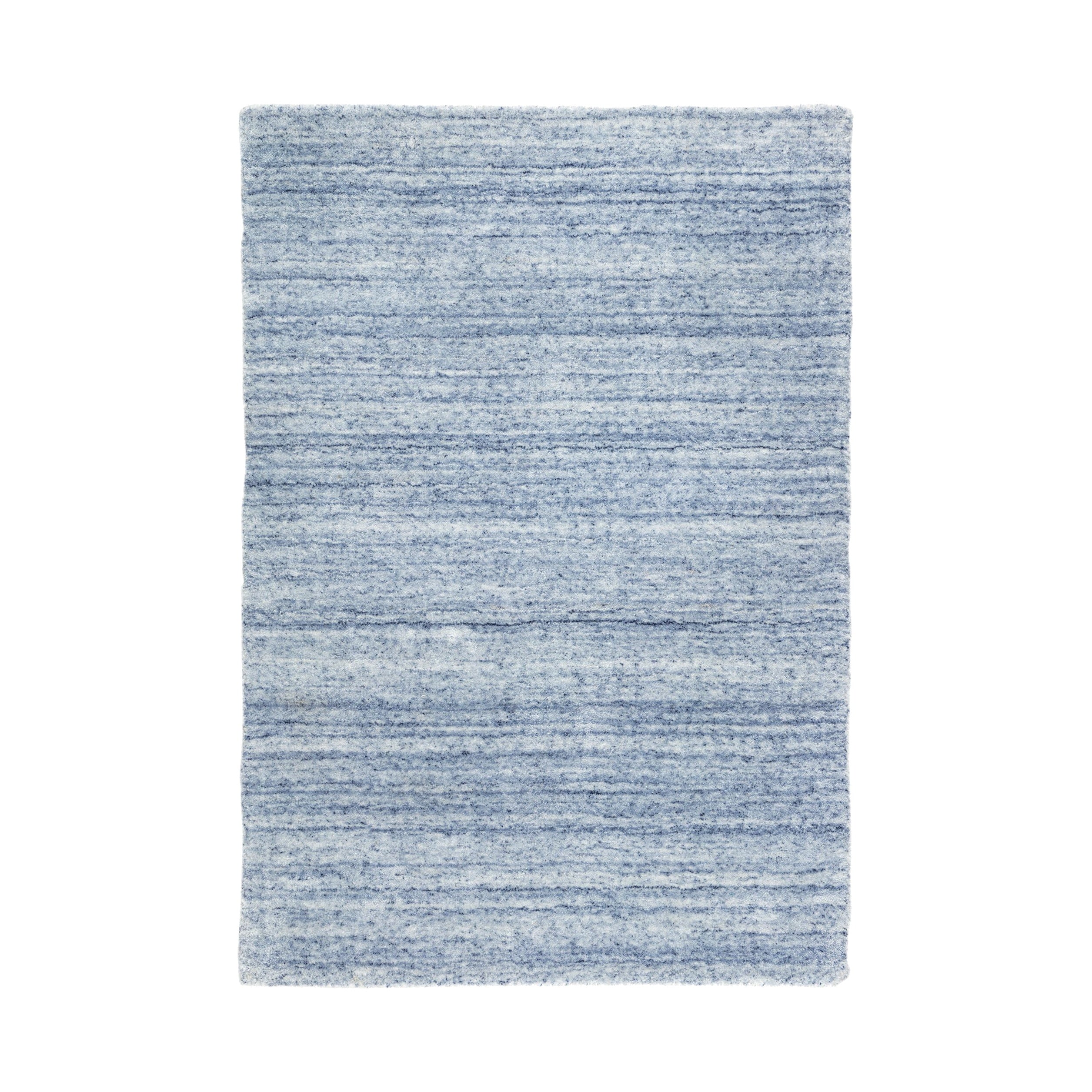 Nordic Hand Loom Knotted Performance Rug RUGS - synthetic Dash & Albert Blue 2' x 3'