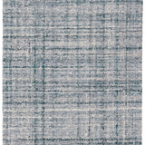 Harris Blue/Ivory Hand Micro Hooked Wool Rug-Rug & Weave