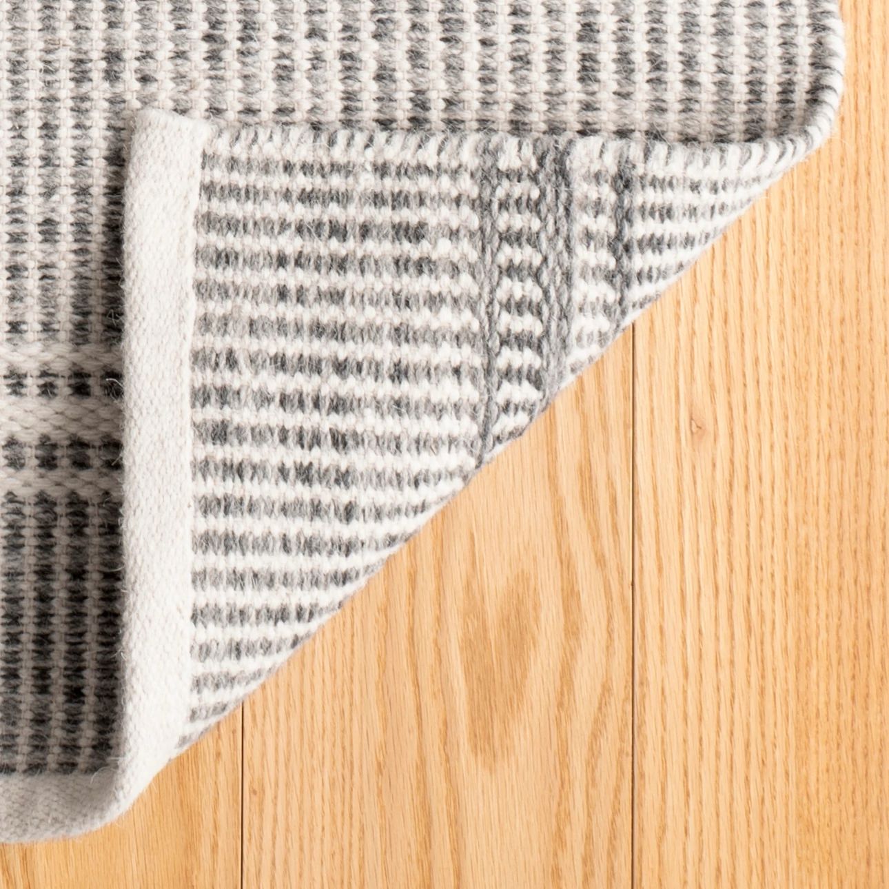 Malta Grey Handwoven Wool Rug-Rug & Weave