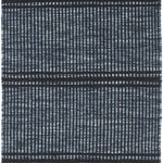 Malta Navy Handwoven Wool Rug-Rug & Weave