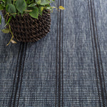 Malta Navy Handwoven Wool Rug-Rug & Weave