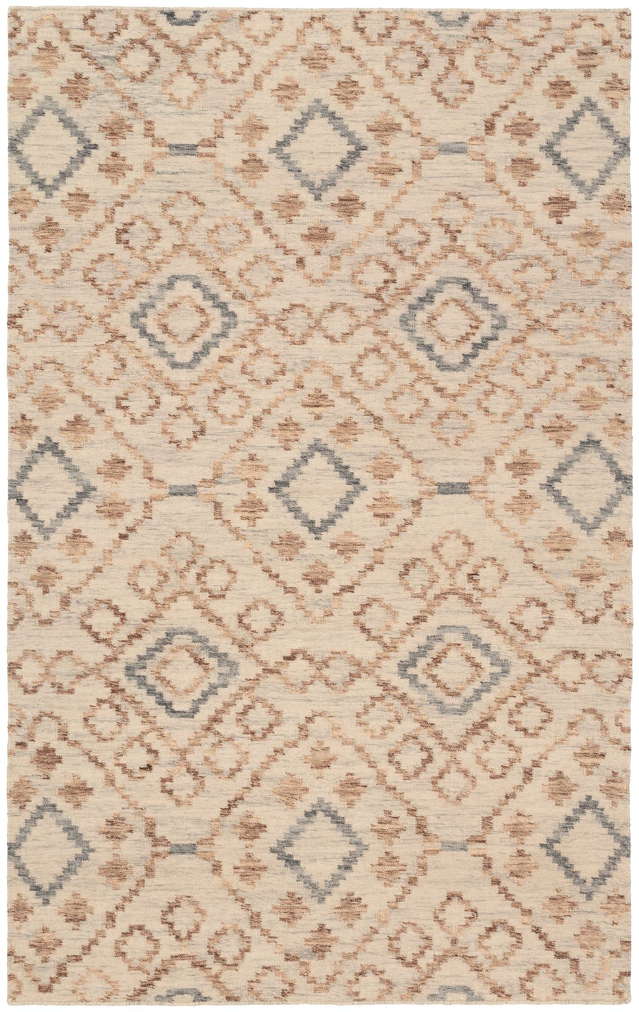 Jelly Roll Sky Handwoven Wool Rug-Rug & Weave