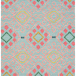 Jelly Roll Multi Handwoven Wool Rug-Rug & Weave