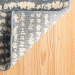 Shepherd Pewter Blue Hand Knotted Wool Rug-Rug & Weave