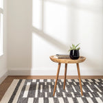 Heights Charcoal Handwoven Wool Rug-Rug & Weave